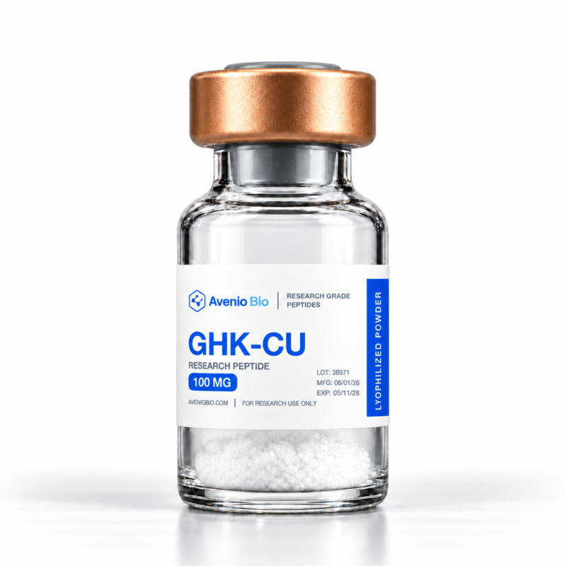 GHK-Cu 100mg research vial