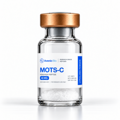 Avenio Bio MOTS-C 40mg research-use-only vial