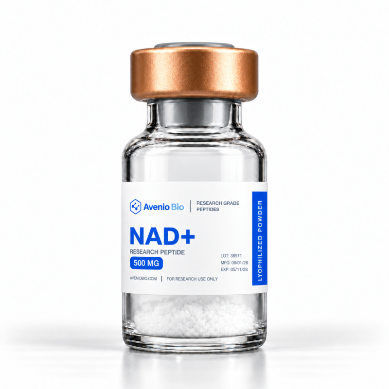 NAD+ 500mg research vial