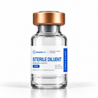Avenio Bio Sterile Diluent 3mL (Bacteriostatic Water) research-use-only vial
